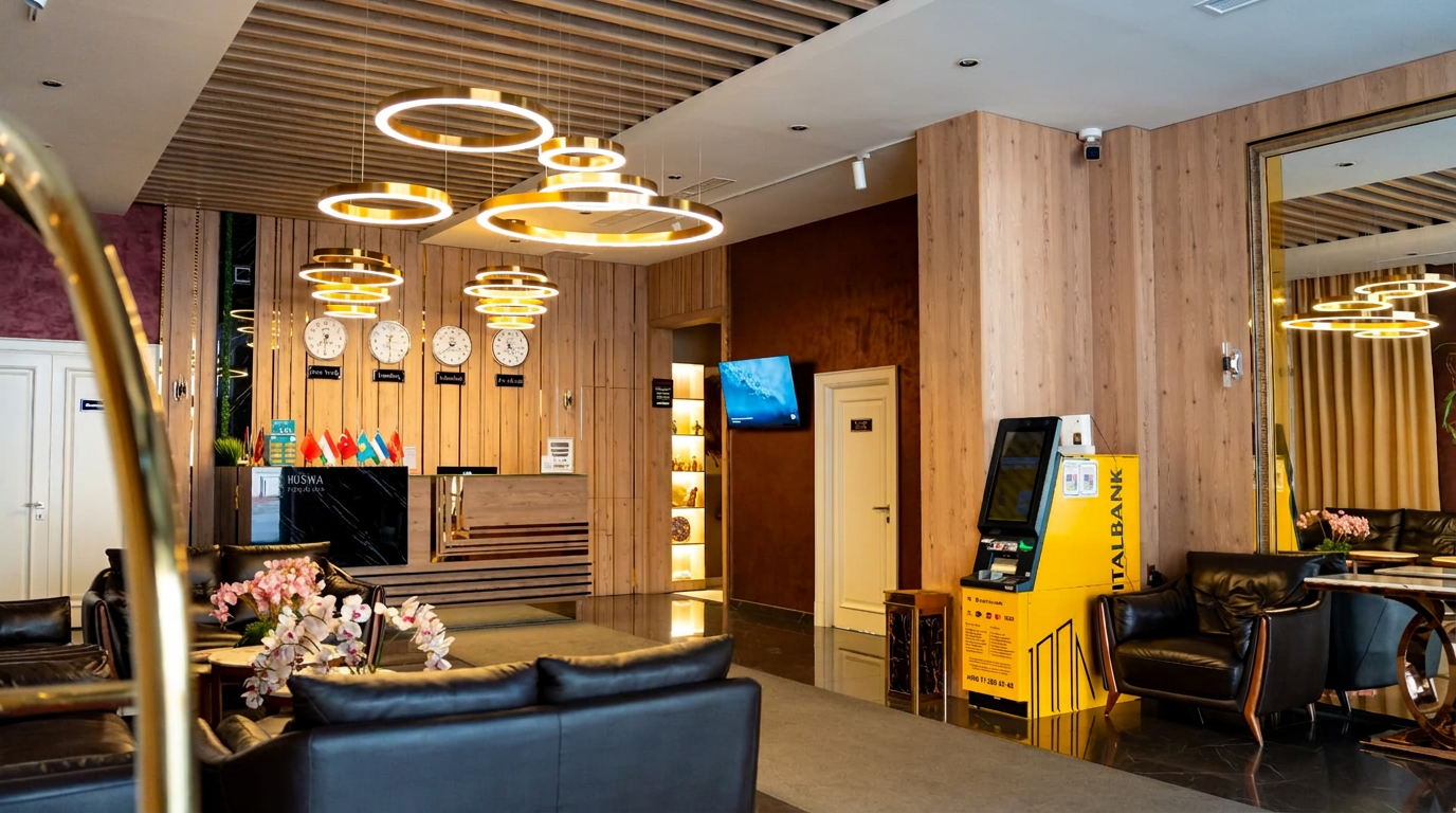 HUSMA Hotel lobby